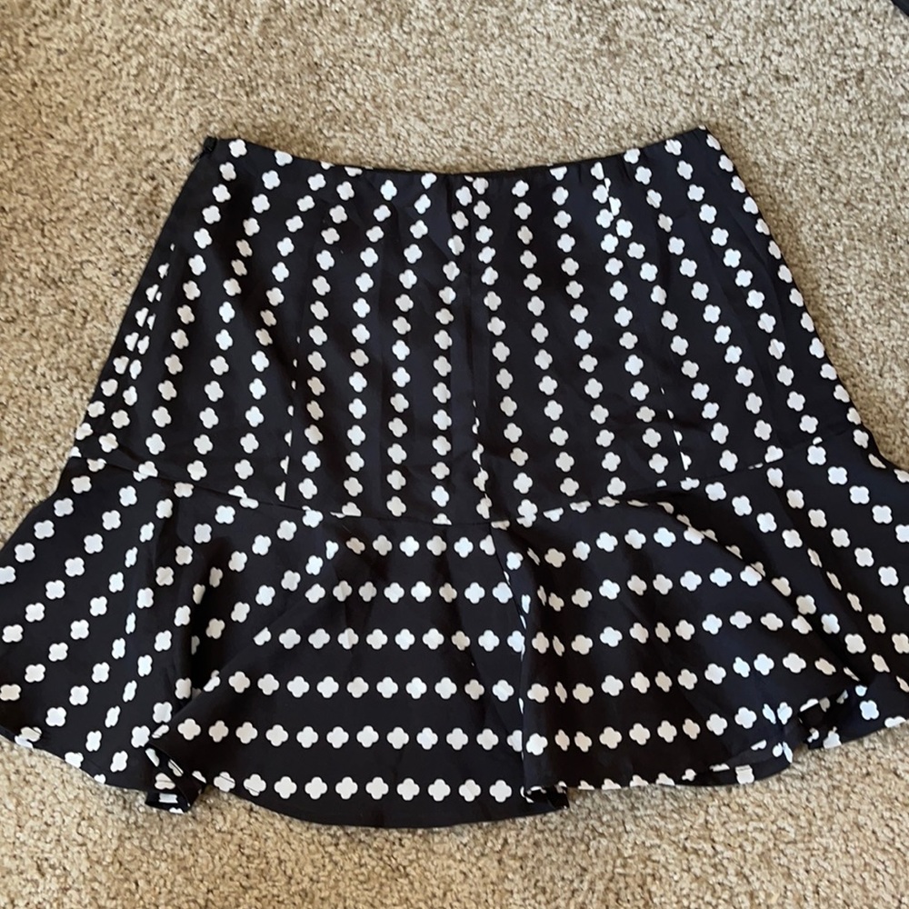 Black Swing Mini Skirt